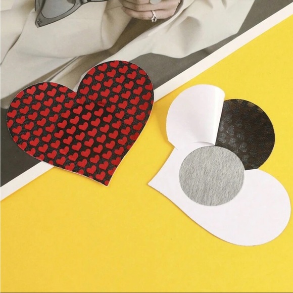 Heart Nipple Pasties 💖 - Picture 5 of 5